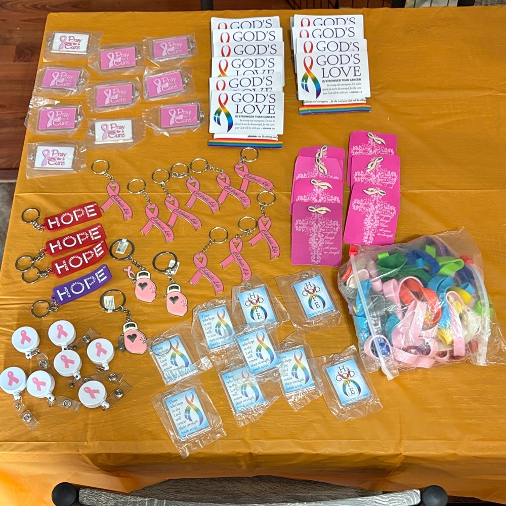 Breast Cancer Awareness Party Supplies Set